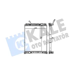 349380 KALE OTO RADYATOR