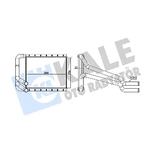 KALE OTO RADYATOR 347350