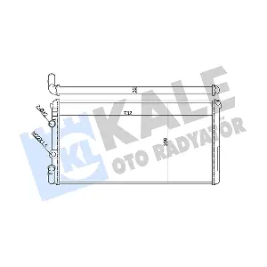 KALE OTO RADYATOR 351020