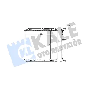 370600 KALE OTO RADYATOR