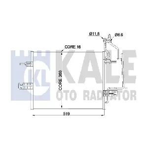 345805 KALE OTO RADYATOR