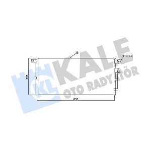 345480 KALE OTO RADYATOR