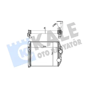350310 KALE OTO RADYATOR