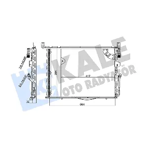 354070 KALE OTO RADYATOR