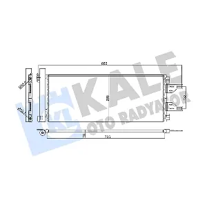 483300 KALE OTO RADYATOR