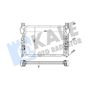 351800 KALE OTO RADYATOR