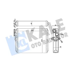 KALE OTO RADYATOR 346430