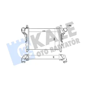 240500 KALE OTO RADYATOR