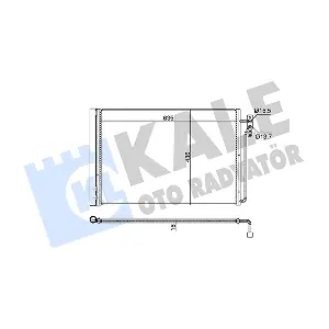 350665 KALE OTO RADYATOR