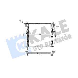 356325 KALE OTO RADYATOR