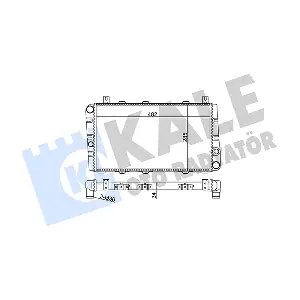 354945 KALE OTO RADYATOR