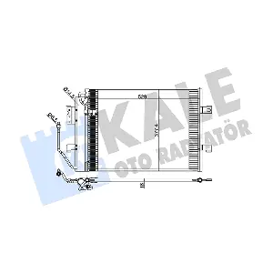 KALE OTO RADYATOR 380900