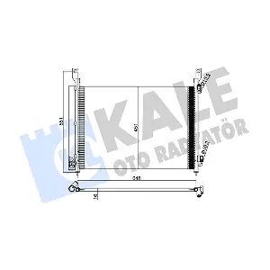 342575 KALE OTO RADYATOR