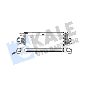 KALE OTO RADYATOR 342365