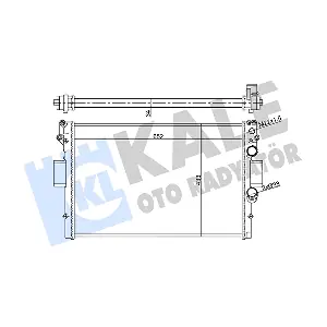KALE OTO RADYATOR 356420