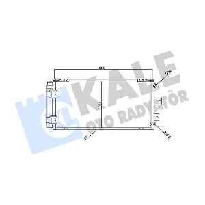 357940 KALE OTO RADYATOR