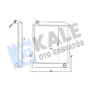 240400 KALE OTO RADYATOR