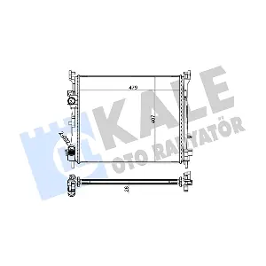 226500 KALE OTO RADYATOR