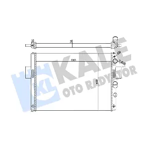 356145 KALE OTO RADYATOR