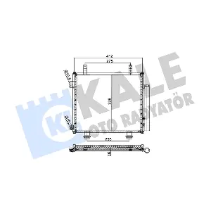 354040 KALE OTO RADYATOR