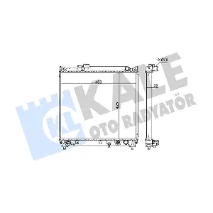 KALE OTO RADYATOR 348095