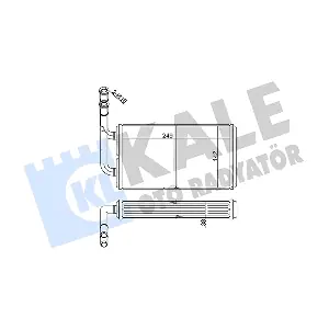 104600 KALE OTO RADYATOR