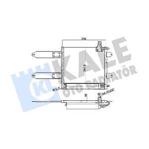 KALE OTO RADYATOR 342930