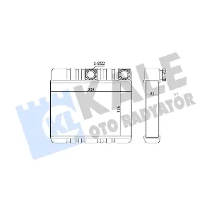 KALE OTO RADYATOR 352080