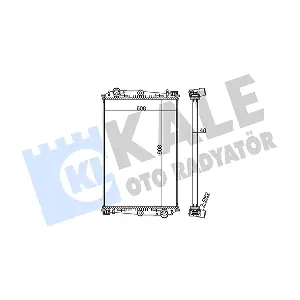 350205 KALE OTO RADYATOR