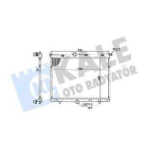 363205 KALE OTO RADYATOR