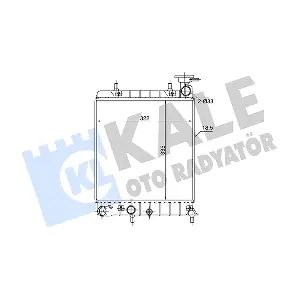 148100 KALE OTO RADYATOR