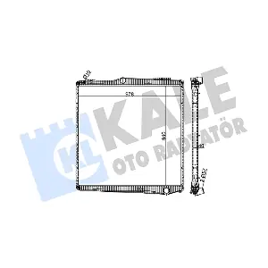 351405 KALE OTO RADYATOR