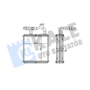 352160 KALE OTO RADYATOR