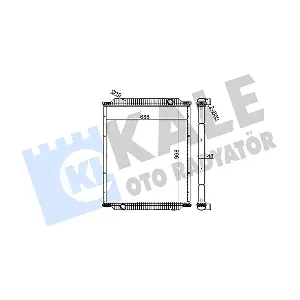 351615 KALE OTO RADYATOR