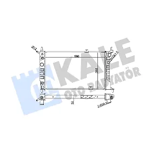 KALE OTO RADYATOR 371000