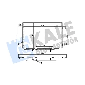 KALE OTO RADYATOR 387900