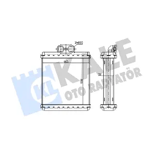 352095 KALE OTO RADYATOR