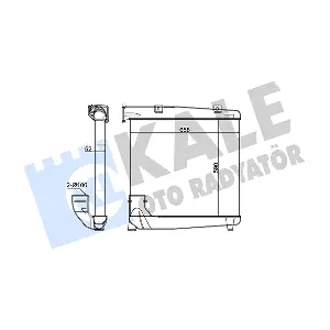 123600 KALE OTO RADYATOR
