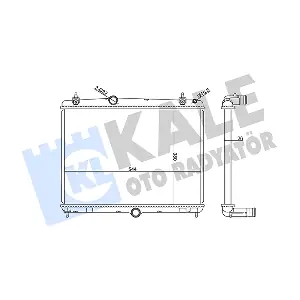 358960 KALE OTO RADYATOR