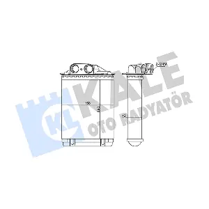 346355 KALE OTO RADYATOR