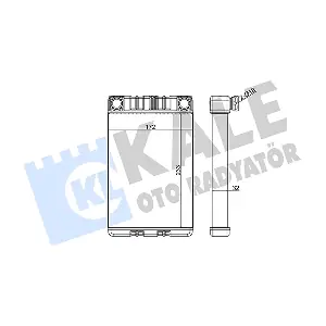 KALE OTO RADYATOR 346625