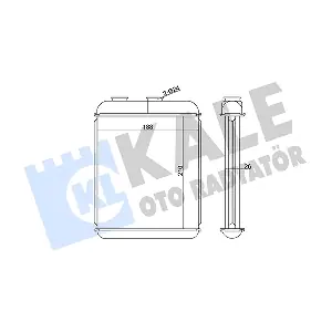 KALE OTO RADYATOR 346680