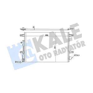 KALE OTO RADYATOR 342410