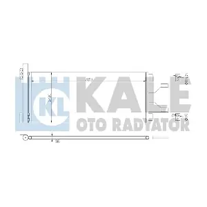 343085 KALE OTO RADYATOR