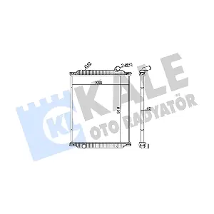 352815 KALE OTO RADYATOR