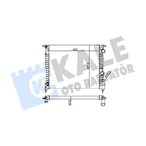 108200 KALE OTO RADYATOR