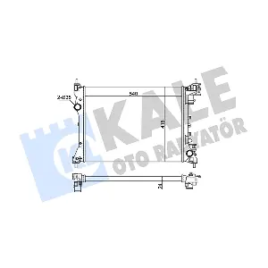 363070 KALE OTO RADYATOR