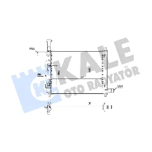 363725 KALE OTO RADYATOR