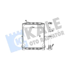 349355 KALE OTO RADYATOR