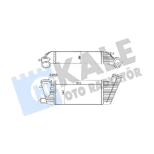 KALE OTO RADYATOR 350820